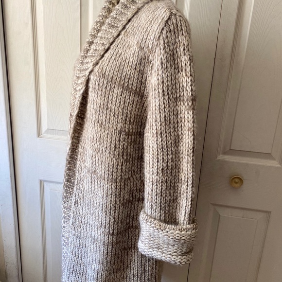 Ladies open front cardigan sweater - Picture 2 of 8